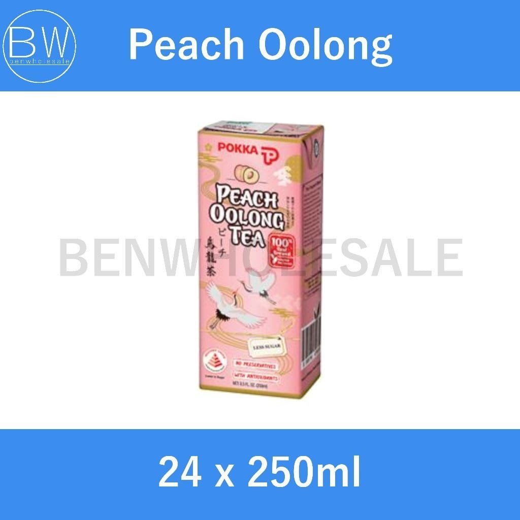 24 x 250ml .🧃Assorted Pokka Packet Drinks (Carton Bundle) (Green Tea/ Lemon Tea/ Oolong Tea/ Peach Tea/ Houjicha/ Chrysanthemum) .🛒Clearance Price $1.99👇 - Image 16