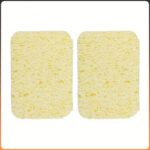 10pcs. Natural High-density Wood Pulp Dishcloth. Cleaning Sponge. Scouring Pad For Household Cleaning. Dishwashing Sponge. Premium Kitchen Sponge. Durable Non-scratch Sponge Wipe. Super Absorbent. Cleaning Supplies. Cleaning Tool