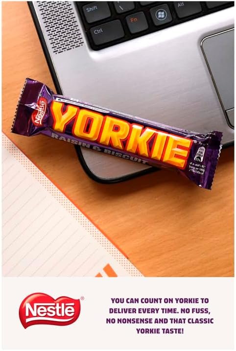 Nestlé Yorkie Raisin and Biscuit Milk Chocolate Bars, 24 x 44 g - Image 4