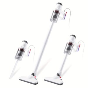 Powerful Corded Handheld Vacuum Cleaner – Perfect For Bedrooms. Living Rooms. Floors & Carpets!