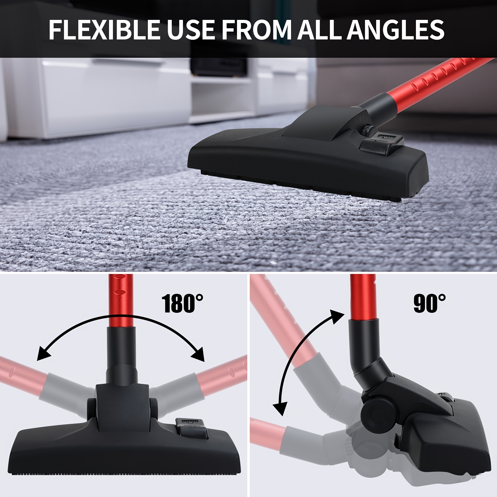 1pc multifunctional corded vacuum cleaner. Portable Handheld Vacuum Cleaner – Effortlessly Clean Your Home with Plug-in Power and Convenient Design - Image 9