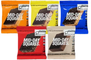 Better for you Refrigerated snack bars. That Satisfy your sweet cravings.