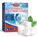 12pcsu002Fbox. Upgrade Toilet Bowl Cleaner Tablet. Automatic Toilet Bowl Cleaners With Bleach. Durable Toilet Tank Cleaners With Sustained-Release Technology. Household Toilet Cleaners With Easy Operation. Cleaning Supplies. Cleaning Tool