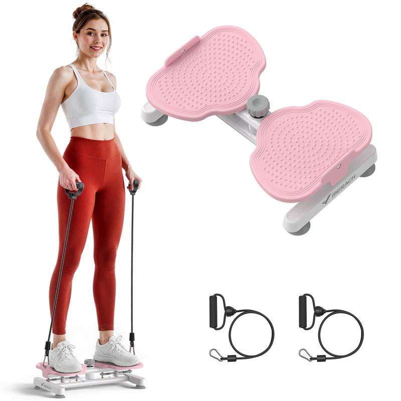 Waist Twist Machine Toned Abs Waist Twister Can Stand with Feet Apart Double Non-slip No Noise Use Exercise Equipment Abdominal Roller Workout - Image 2