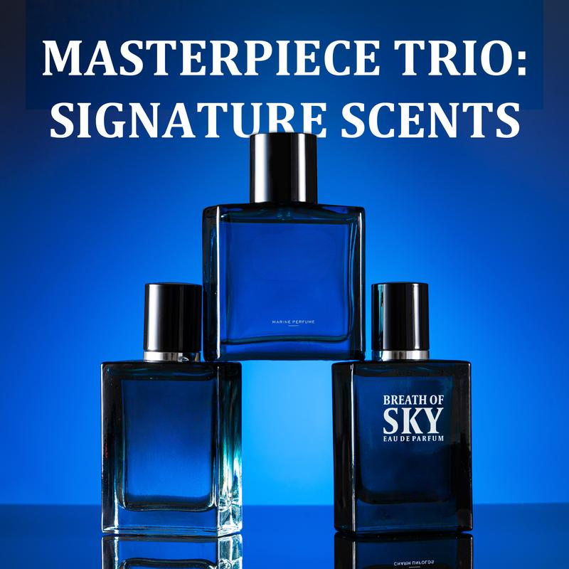 Men's Mysterious Charm Fragrance Set - Cologne Gift Box, long-lasting scent, subtle and elegant fragrance, suitable for any occasion. - Image 3