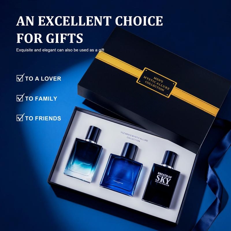 Men's Mysterious Charm Fragrance Set - Cologne Gift Box, long-lasting scent, subtle and elegant fragrance, suitable for any occasion. - Image 5