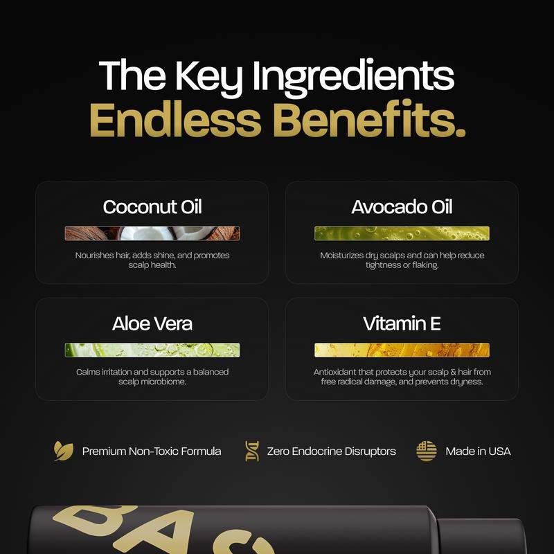 Shampoo + Conditioner | Deep Clean, Hydrates, Soothes Scalp, Boosts Volume | Fresh Peppermint | Premium Non-Toxic Formula | 12oz Each - Image 5