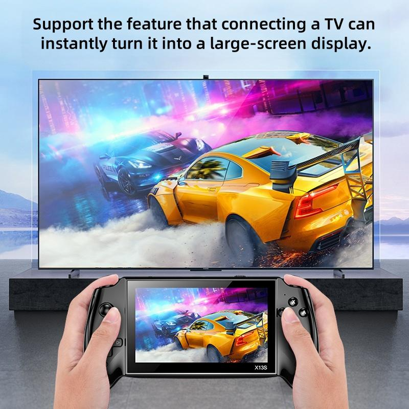 Portable Retro Game Console, 5.5-Inch Large Screen, 10 Emulator Support, Ultra HD Graphics Handheld Game Console, Ideal Gift for Birthdays, Father’s Day & Christmas - Image 6