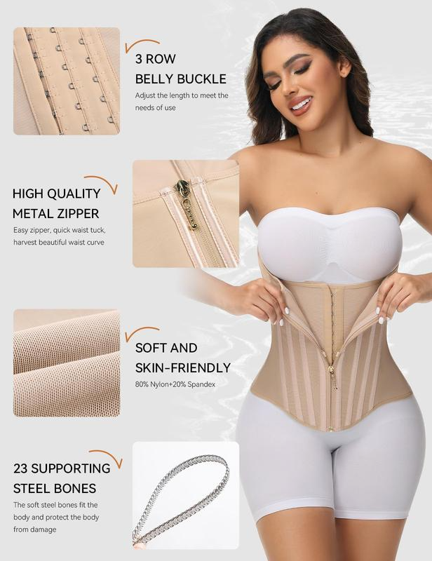 Waist Shapewear for Women Tummy Control Waist Trainer Corset Sport Workout Belly Band Gym - Image 8