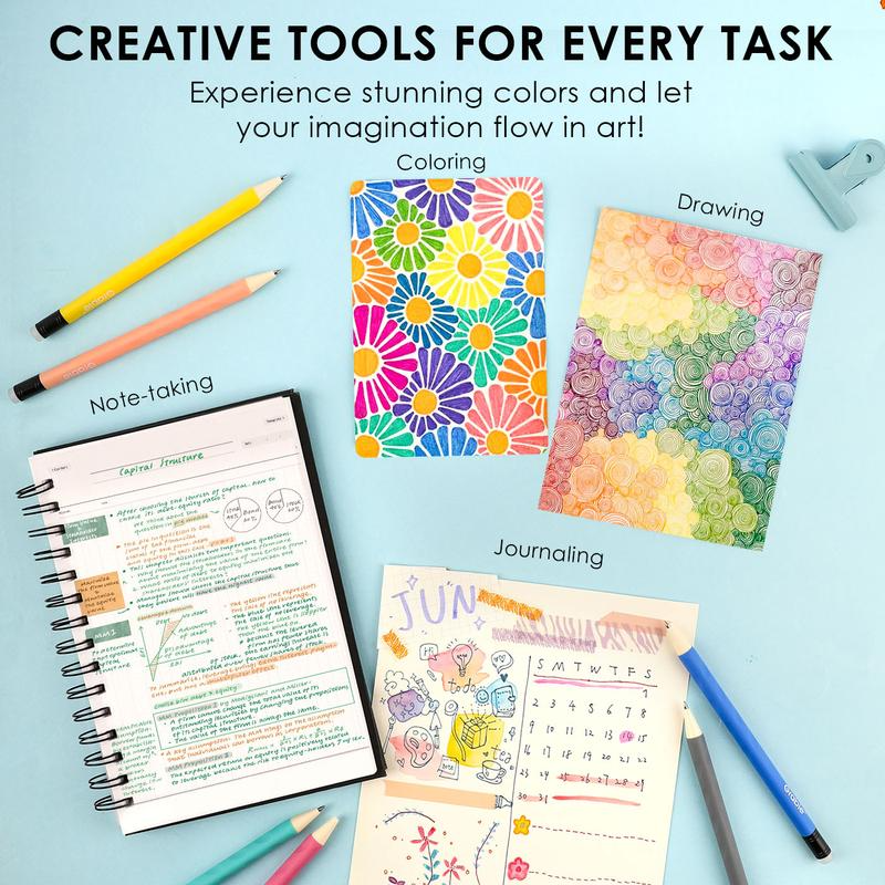 Erasable Gel Pen Set Medium Point Pens with Eraser for Everyday Use & Educational Purposes, for Planner, Students, Teachers, Nurses and Artists, Magical Pen, Gift for Valentines's Day - Image 7