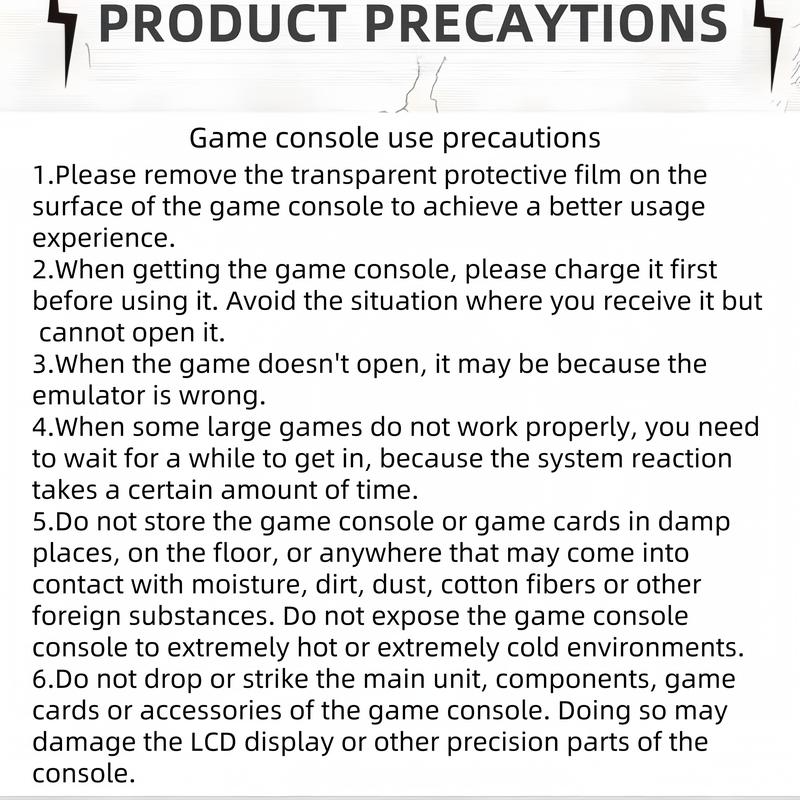Portable Retro Game Console, 5.5-Inch Large Screen, 10 Emulator Support, Ultra HD Graphics Handheld Game Console, Ideal Gift for Birthdays, Father’s Day & Christmas - Image 8