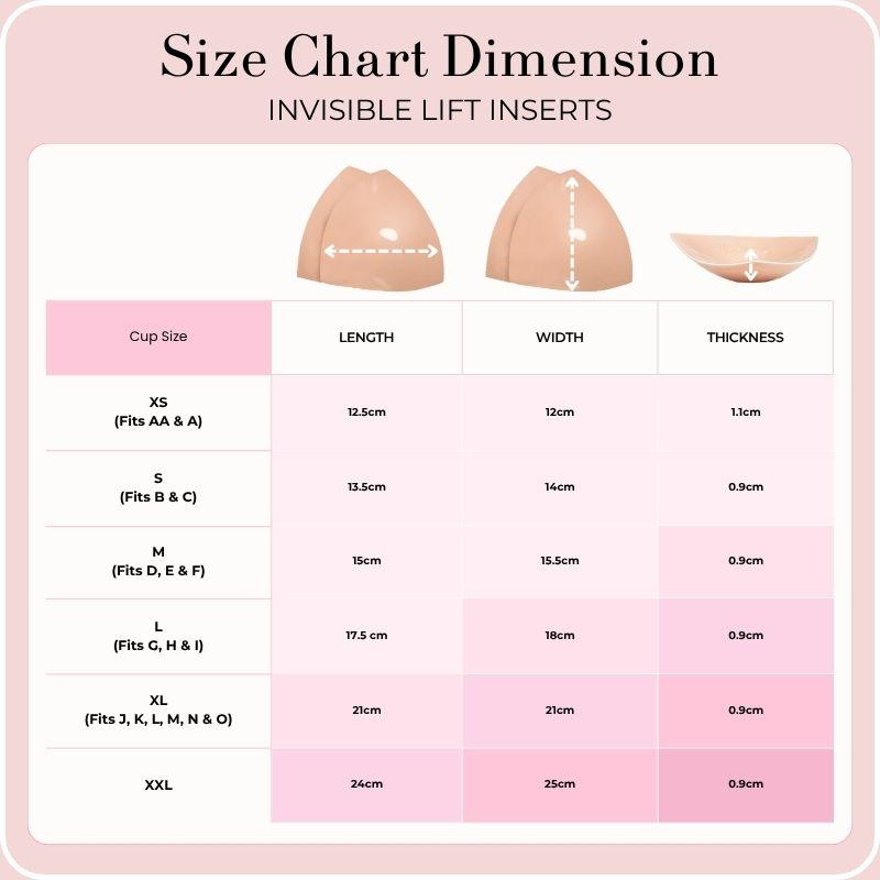 Invisible Lift - Patented Sticky Fashion Bra Inserts Prevents Nipple Slips No Sewing Required Low Cut Tops Womenswear - Image 10