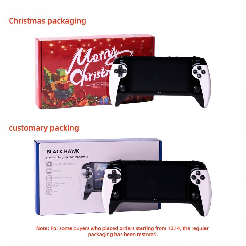 Portable Retro Game Console, 5.5-Inch Large Screen, 10 Emulator Support, Ultra HD Graphics Handheld Game Console, Ideal Gift for Birthdays, Father’s Day & Christmas - Image 10