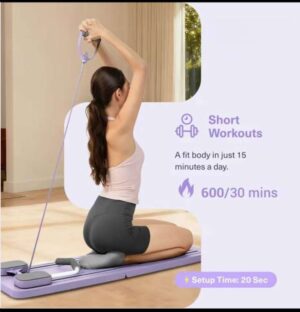 Pilates Board,Multi-functional Ab Exercise Board,FoldableHome Pilates Reformer with Knee Mat ,Timer andResistance Bands,Abs Workout Equipment forAbdominal & Core Strength Training #TikTokShopBlackFriday  #TikTokShopCyberMonday