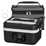 Self-Heating Lunch Box, Rechargeable Portable Food Heater, Cordless Heated Lunchbox, Easy & Convenient for Meal Prep, Thermal Lunch Boxes Ideal for Office, Travel, Car, Picnic & Outdoor Use